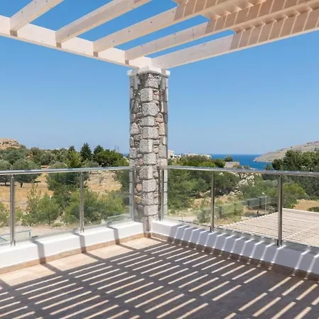Family Rhodes Villa 4 Bedrooms Villa Summer Memories Private Pool Lindos Villa
