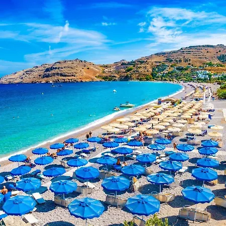 Villa Family Rhodes Villa 4 Bedrooms Villa Summer Memories Private Pool Lindos